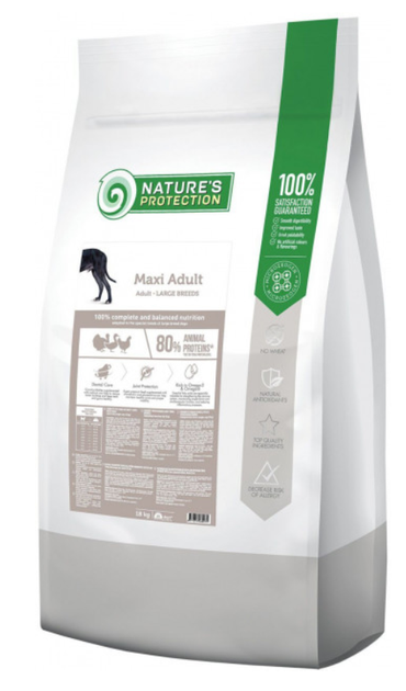 Nature's Protection Maxi Adult Large breeds 4 кг сухой корм для собак больших пород - изображение 2