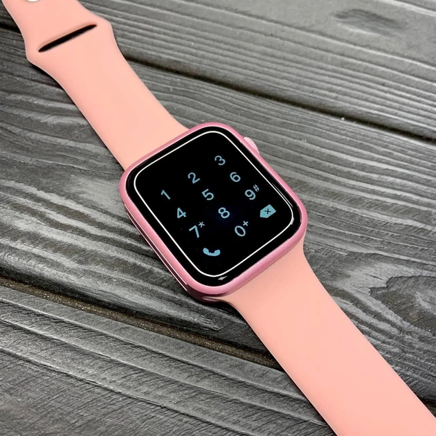 Смарт часы Airplus T500+ MAX Smart Watch Series 7. Цвет розовый. Алюминиевый корпус, съемный ремешок. - Фото 5 Смарт часы Airplus T500+ MAX Smart Watch Series 7. Цвет розовый. Алюминиевый корпус, съемный ремешок. - изображение 5
