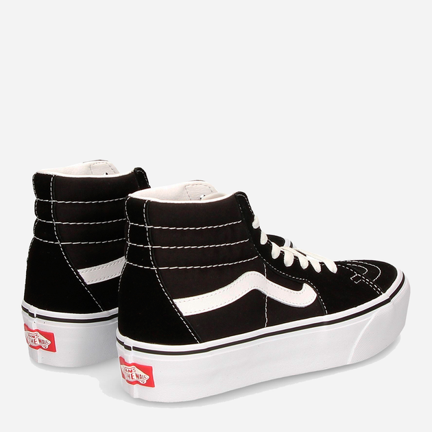 Женские кеды высокие Vans VN0A3TKN6BT1 37 Черные (190849926378) 