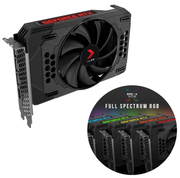 Відеокарта PNY RTX 3060 12Gb XLR8 Gaming REVEL EPIC-X RGB (VCG306012SFXPPB) (VCG306012SFXPPB) - зображення 2