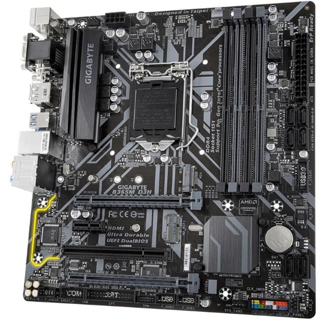 Материнская плата GIGABYTE B365M D3H - Фото 5 Материнская плата GIGABYTE B365M D3H - изображение 5