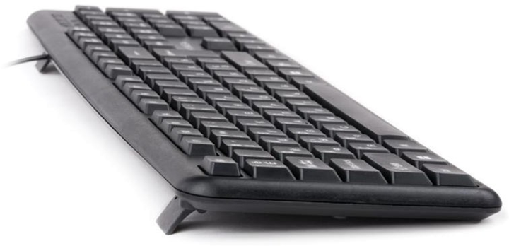 Клавіатура дротова Vinga KB110BK USB - зображення 4
