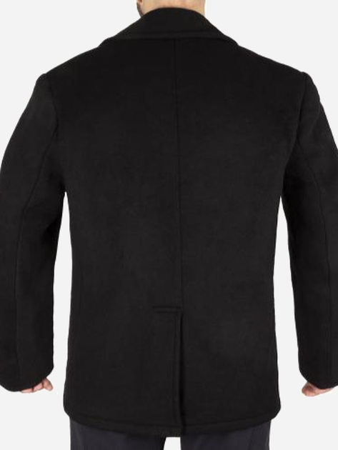 Бушлат морський MIL-TEC US NAVY PEA COAT (Америка) 10580000 4XL Black (2000980256167) - зображення 2