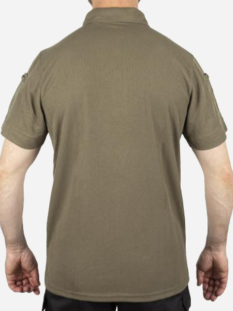 Поло тактичне MIL-TEC TACTICAL QUICK DRY POLOSHIRT 10961001 S Olive (2000980415113) - зображення 2