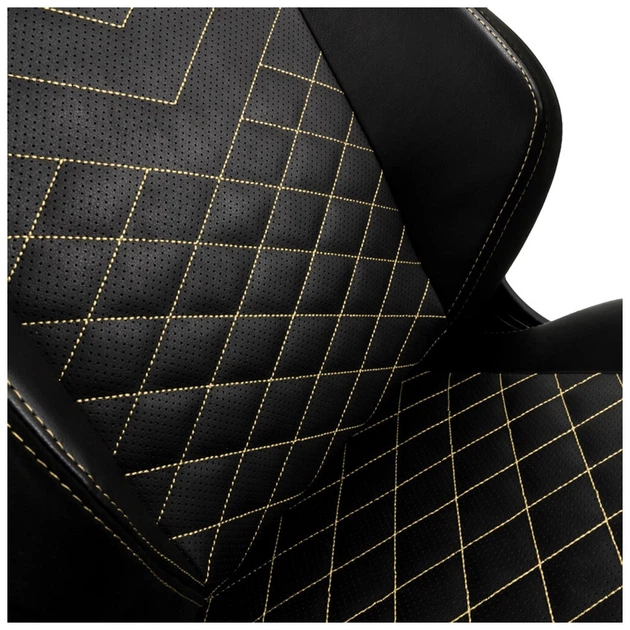 Крісло ігрове Noblechairs Hero Black/Gold (NBL-HRO-PU-GOL) - Фото 8 Крісло ігрове Noblechairs Hero Black/Gold (NBL-HRO-PU-GOL) - зображення 8