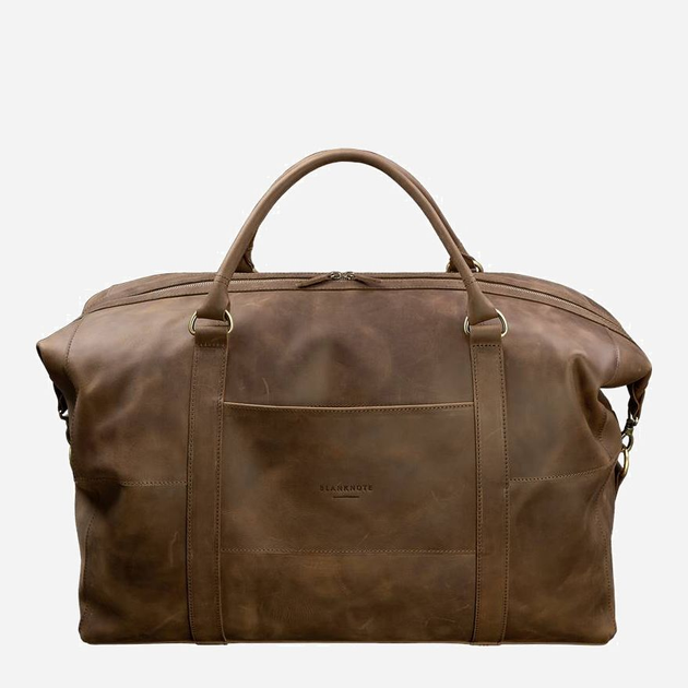 Чоловіча сумка шкіряна BlankNote bn-bag-41-o Темно-коричнева від Rozetka на платформі USKIDKA Акція на Чоловіча сумка шкіряна BlankNote bn-bag-41-o Темно-коричнева від Rozetka