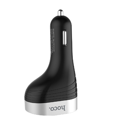 Авто Зарядное Устройство Hoco Z29 Regal Digital Display Cigarette Lighter 2USB - изображение 4