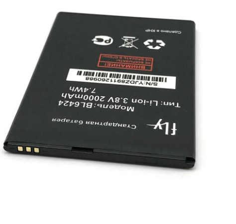 Аккумулятор Fly BL6424 / FS505 Nimbus 7, Impression A504 , 2000 mAh АААА Original PRC - Фото 2 Аккумулятор Fly BL6424 / FS505 Nimbus 7, Impression A504 , 2000 mAh АААА Original PRC - изображение 2