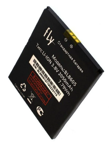 Аккумулятор Fly BL8605 / FS502 Cirrus 1, 2050 mAh А Original PRC - Фото 2 Аккумулятор Fly BL8605 / FS502 Cirrus 1, 2050 mAh А Original PRC - изображение 2