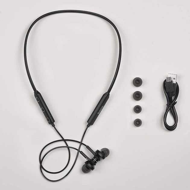 Бездротові Bluetooth-навушники Hoco ES18 Sport Black (ES18) - зображення 8