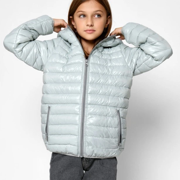 Демисезонная куртка X-Woyz DT-8340-7 мятная р.32 (122-128см) 7лет - изображение 3