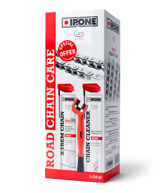 Комплект для ухода за цепью мотоцикла IPONE Road Chain Care 3 in 1, 2*750 мл (800736) - изображение 2