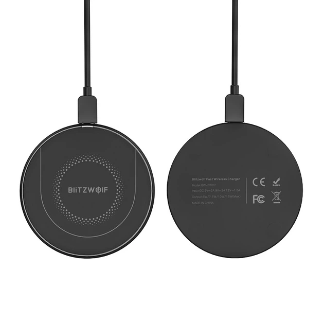 Беспроводное зарядное устройство Blitzwolf BW-FWC7 15W - изображение 2