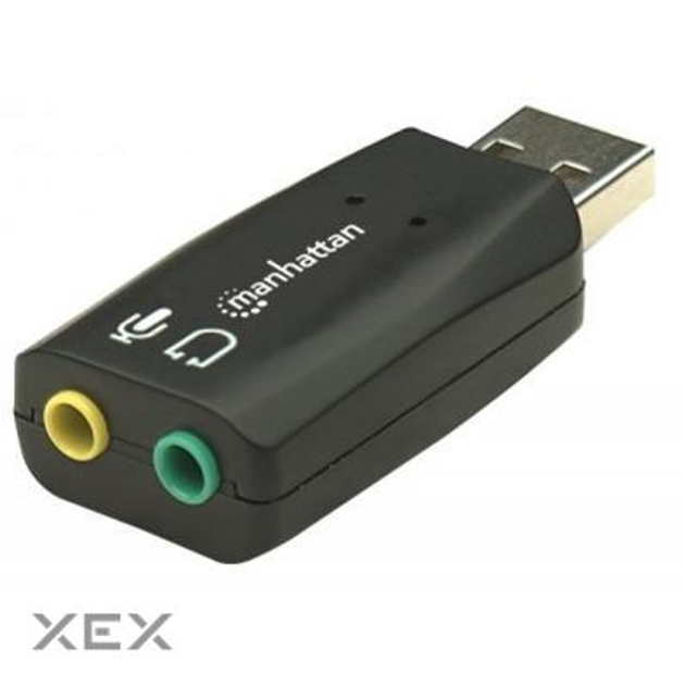 Внешняя звуковая карта MANHATTAN 3D 5.1 Surround (150859) - изображение 2