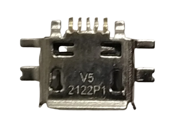 Конектор заряджання для Nokia E52, E55, N97, N97 Mini, 5 pin, micro-USB (тип-B) - Фото 1 Конектор заряджання для Nokia E52, E55, N97, N97 Mini, 5 pin, micro-USB (тип-B) - зображення 1
