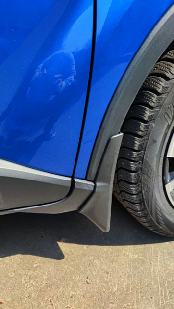 Брызговики MGC TOYOTA C-HR 2016-2023 г.в. комплект 4 шт PW38910000, PW38910001, PW38910002 - изображение 5