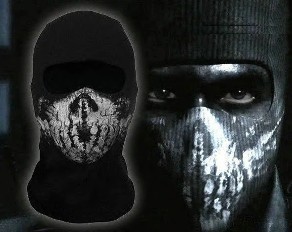 Балаклава с черепом Ghost (Гоуст) Call of Duty (575483965--9) Черный - изображение 2