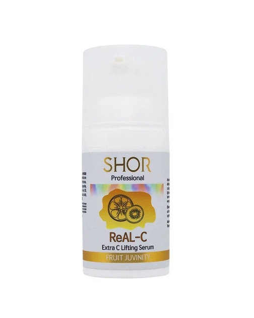 Активна сироватка з вітаміном с SHOR Professional SHOR ReAL-C 30 мл - Фото 1 Активна сироватка з вітаміном с SHOR Professional SHOR ReAL-C 30 мл - зображення 1