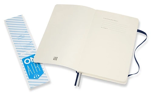 Блокнот Moleskine Classic Expanded середній 13 x 21 см нелінований сапфір м'який - Фото 3 Блокнот Moleskine Classic Expanded середній 13 x 21 см нелінований сапфір м'який - изображение 3