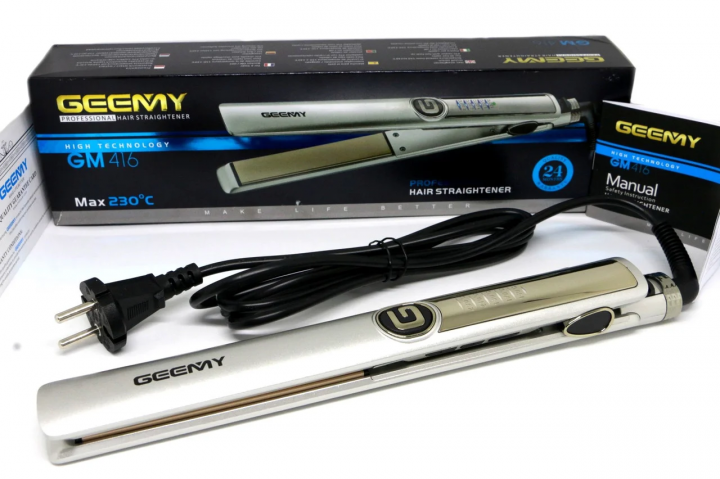 Выпрямитель-утюжок для волос Gemei GM-416 - изображение 6