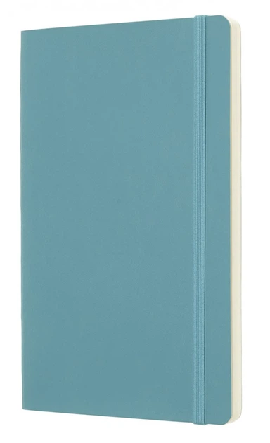 Блокнот Moleskine Classic середній 13 x 21 см нелінований океанський синій м'який - Фото 2 Блокнот Moleskine Classic середній 13 x 21 см нелінований океанський синій м'який - изображение 2