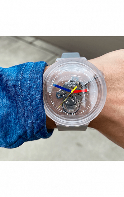 Наручные часы Swatch BIG BOLD JELLYFISH SO27E100 – купить онлайн