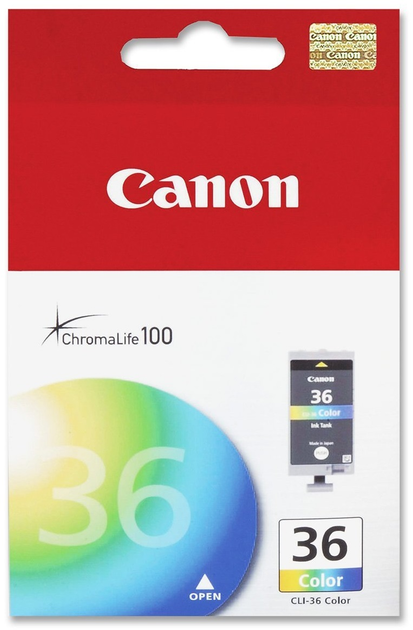 Картридж Canon CLI-36 PIXMA iP100/110/TR150 series color (1511B001 ...