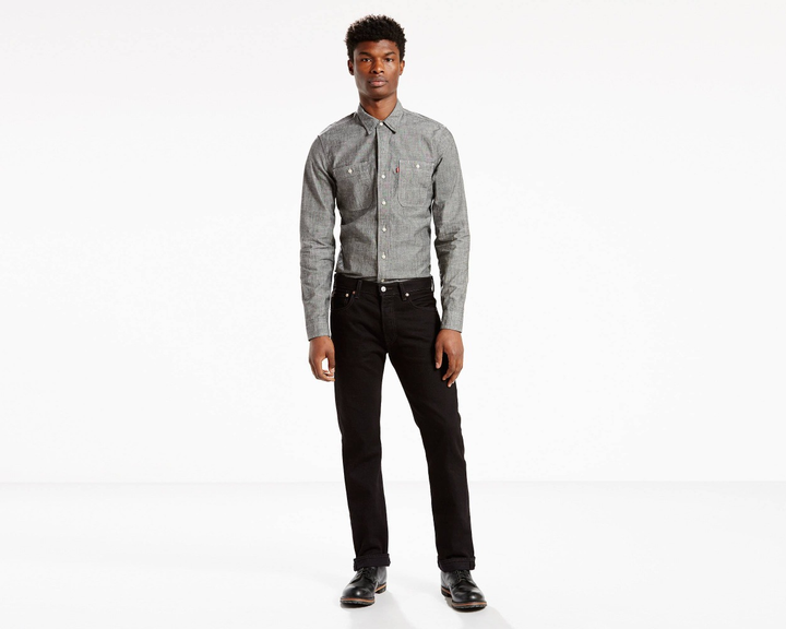 Мужские джинсы Levi's 501 Original Fit - Черные W40 L34 (005010660) от ...