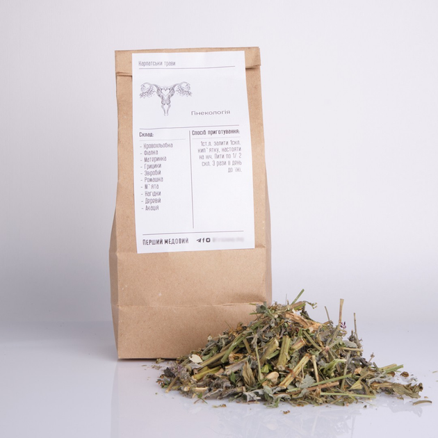 Травяной сбор гинекологический Травяной чай Карпатский травяной сбор Лечебный фиточай - изображение 1
