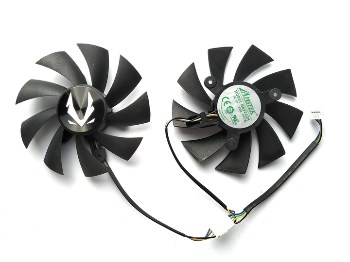Вентилятор Apistek для видеокарты Zotac GA92A2H (GA92S2U CF9015H12S) комплект 2 шт (№345) - изображение 2