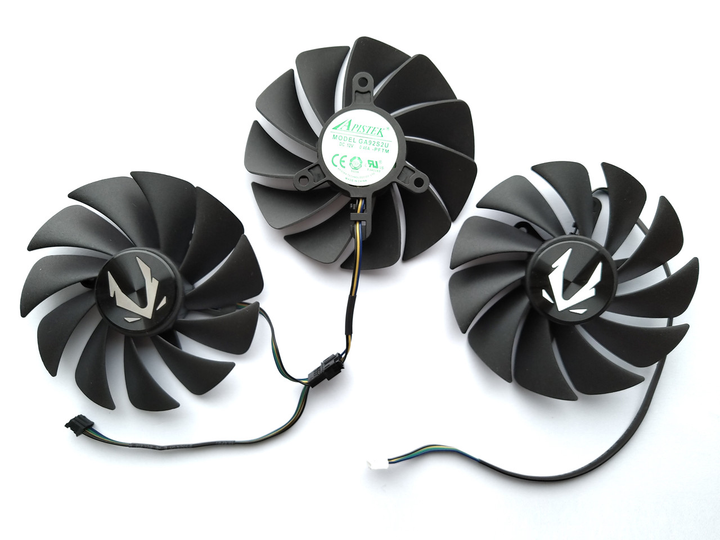 Вентилятор Apistek для видеокарты Zotac GA92S2U (CF9015H12S) комплект 3 шт (№368) - изображение 2