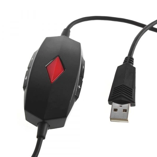 Наушники Crown cmgh-102t usb Red - изображение 7