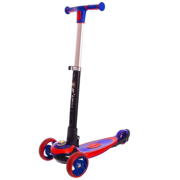 Детский трехколесный самокат MicMax XL Deluxe MG-09D Red-Blue – фото ...