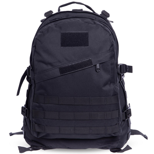 Рюкзак тактический патрульный трехдневный SILVER KNIGHT 3D 40 литров черный - зображення 2