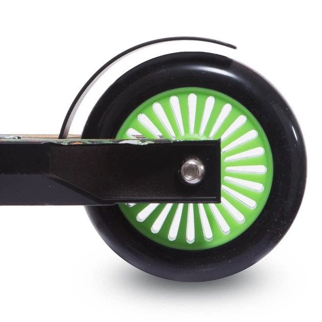 Трюковый самокат алюминиевый с колесами 100мм Scooter Complete 301B Black-Multicolor - изображение 9