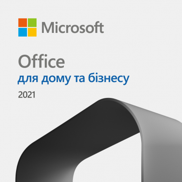 Офісне програмне забезпечення Microsoft Office Home and Business 2021 All Lng PK Lic Online CEE Only (T5D-03484) - зображення 1