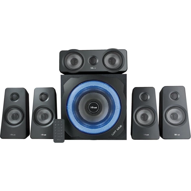 Акустическая система Trust GXT 658 Tytan 5.1 Surround Speaker System (21738) - изображение 2