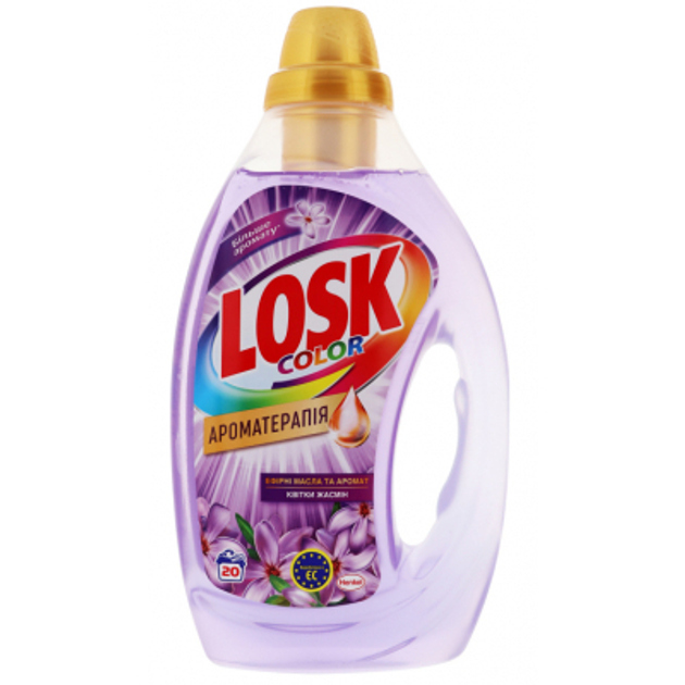 Гель для стирки Losk Колор Ароматерапия с эфирными маслами и ароматом ...
