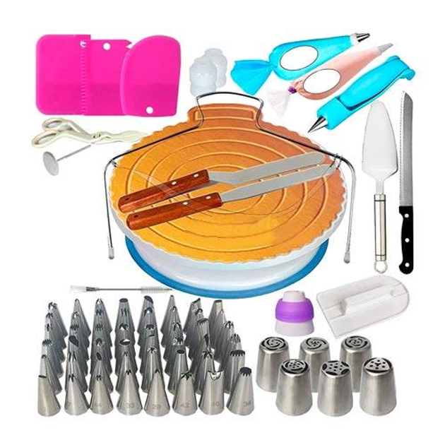 Набор для декора тортов кексов, кондитерские инструменты, 123шт ...