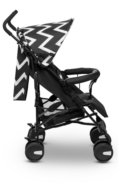 Прогулянкова коляска Lionelo ELIA OSLO BLACK/WHITE - Фото 3 Прогулянкова коляска Lionelo ELIA OSLO BLACK/WHITE - зображення 3