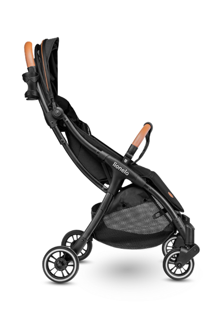 Прогулянкова коляска Lionelo JULIE ONE BLACK - зображення 6