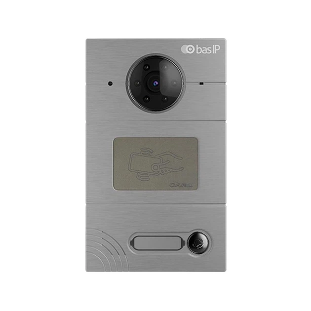 IP вызывная панель Bas-IP AV-01BD со считывателем UKEY для IP-домофонов - Фото 1 IP вызывная панель Bas-IP AV-01BD со считывателем UKEY для IP-домофонов - изображение 1