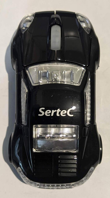 Мышка беспроводная Sertec SW-2155 Black - изображение 1