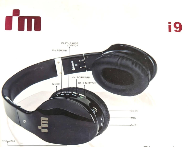 Bluetooth навушники "I9" White - Фото 2 Bluetooth навушники "I9" White - зображення 2