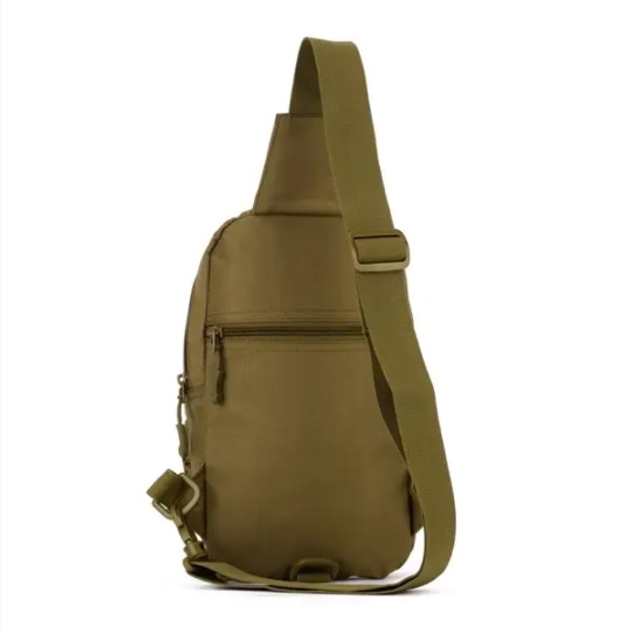 Армейская поясная сумка рюкзак 2 в 1 Защитник 117 хаки - изображение 2