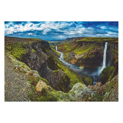 Пазл DoDo Водопад Хайфос Южная Исландия (300539) (10-570691) 