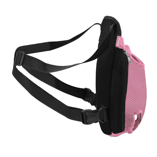 Рюкзак-кенгуру для животных Lesko SY210814 S Pink - изображение 2