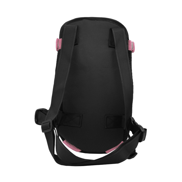 Рюкзак-кенгуру для животных Lesko SY210814 S Pink - изображение 3