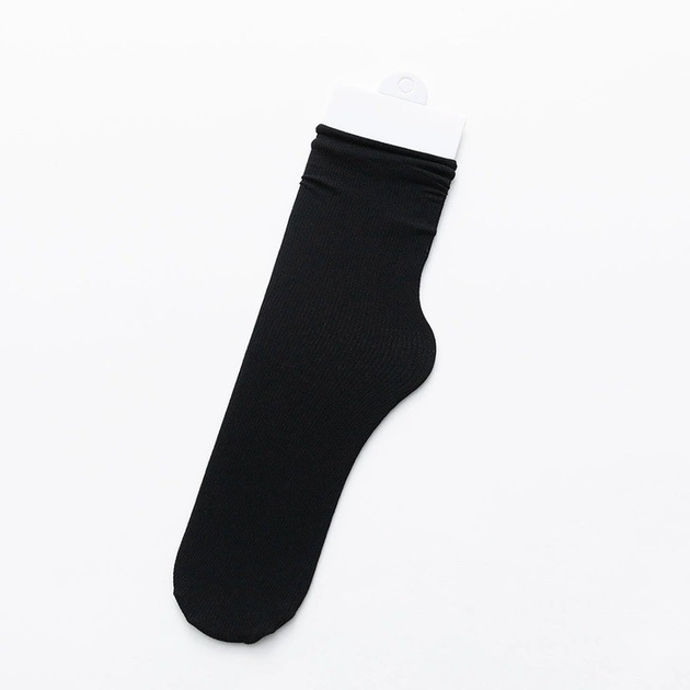 Женские плотные капроновые носки черные One size – низкие цены, кредит ...