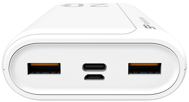 Powerbank Silicon Power QS15 20000 mAh White (SP20KMAPBKQS150W) - obraz 2